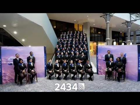 UNITED Class 2434 Flight Attendant Graduation