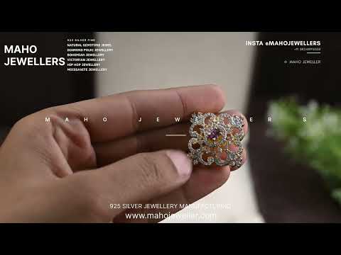 Exclusive 92.5 Silver Premium CZ Diamond Collection | 925 Silver jewellery manufacturer from jaipur