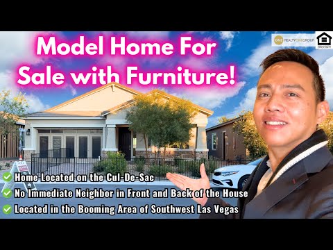 New Las Vegas Single Story Home For Sale Furnished