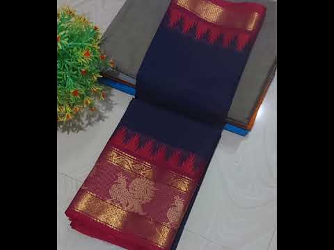 Chettinad cotton big border sarees. For order 63622 17449 # shorts # yt shorts