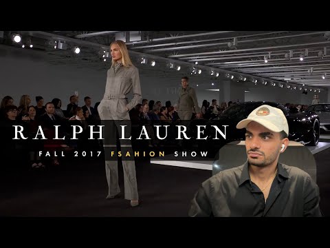 Reacting to RALPH LAUREN Fall 2017 Fashion Show | Timeless Elegance Redefined! ✨🍂