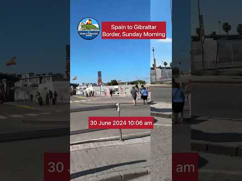 Spain Gibraltar Border 30 June 2024