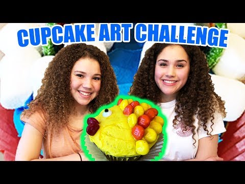 Cupcake Art Challenge (Haschak Sisters)