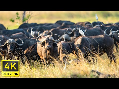 4K African Animals: Ultimate Wild animals Collection Of Mole National Park With Real Sounds 4k Video