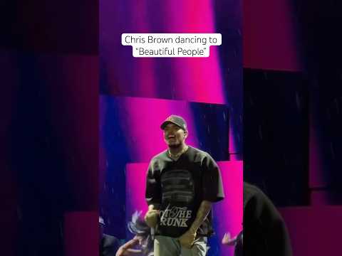 Chris Brown dancing to “Beautiful People” #chrisbrown #dance #rnb #pop #popmusic