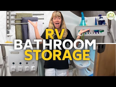 RV Bathroom Organization Made Easy: Our Best Storage Tips and Ideas