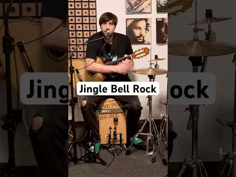 Jingle Bell Rock. Acoustic christmas song cover #christmas #xmas #acoustic #cajon #jinglebellrock