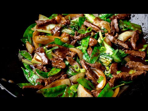 Super Quick & Super Tasty Beef Stir Fry with Hoisin Sauce