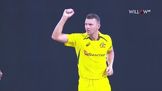 Josh Hazlewood 4 wickets vs Sri Lanka | 1st T20I, Sri Lanka vs Australia