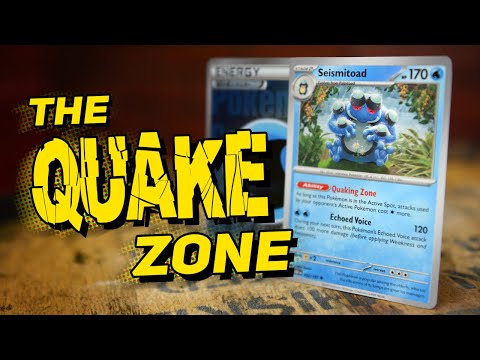 This card is TOADALLY annoying! Stop your opponent from attacking with Seismitoad