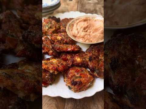 Greek Tomato Fritters (Summer Recipes!) #tomatorecipe #greekfood