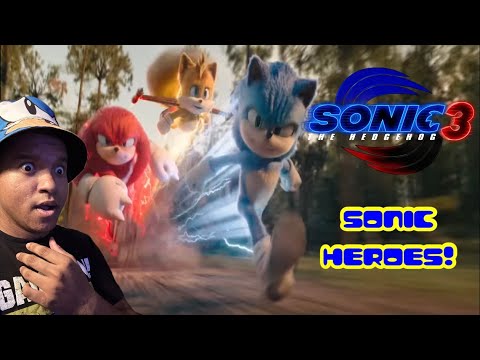 TIME TRAVEL!!!! SONIC MOVIE 3 TRAILER 2 REACTION & BREAKDOWN