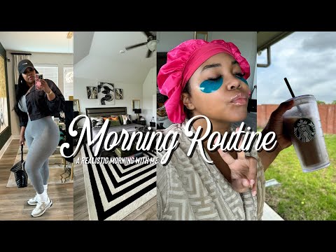 MY CHAOTIC MORNING ROUTINE | REALISTIC MORNING WITH ME • HYGIENE • SKINCARE • OUTFIT | Gina Jyneen