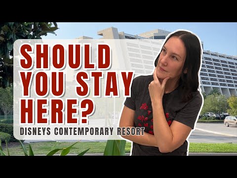 Disney Contemporary Resort Tour | Our Pros & Cons of this Disney Resort