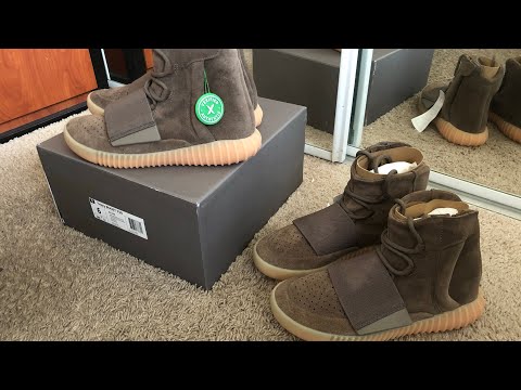 开箱棕色Yeezy750 Unbox Yeezy 750 Browne！