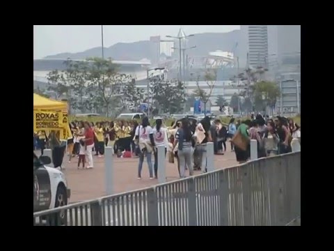 Tapatan Rally sa Hongkong Mar Roxas nilangaw, Duterte dinumog (April 3, 2016)