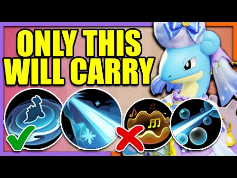 The only LAPRAS BUILD that can actively CARRY RANKED Games | Pokemon Unite