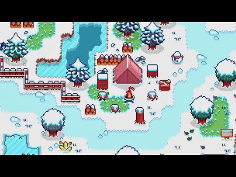 relaxing nintendo video game music calms your mind for studying, sleep, work. (w/ winter ambience)