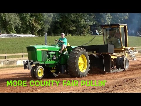 40th year of Tractor Pulling at the AA Co. Fair. 2