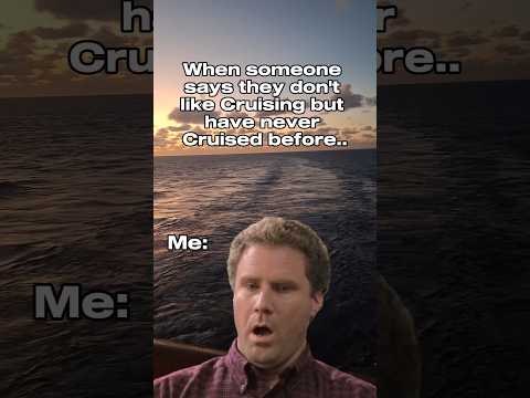 I'm confused, you DON'T like to Cruise? 😂🚢 #cruisememe #cruiseaddict #cruisehumor