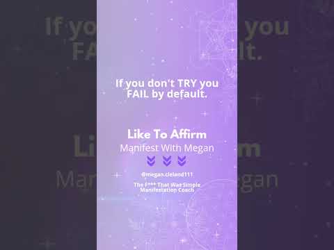 Manifestation Motivation✨ Come and Manifest With Megan. Like & Subscribe💸💜 #manifest #manifestation