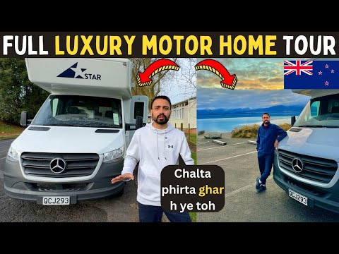 What’s Inside Luxury Motor-Home in NEW ZEALAND 🇳🇿