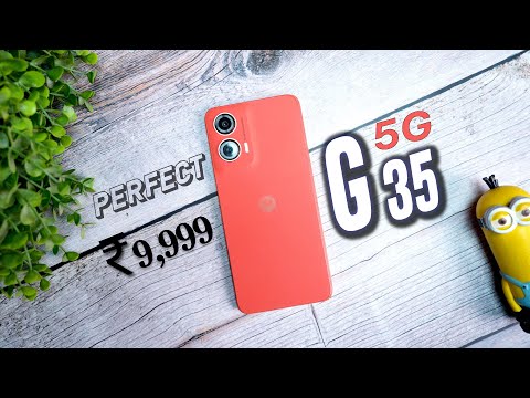 Moto G35 Hands On | Perfect 5G Phone under 10000 Rupees