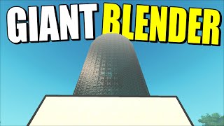 I Found the New Update Limits with this GIANT Blender...