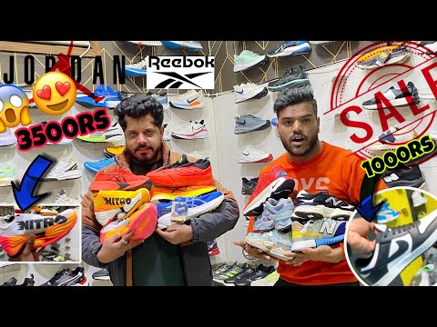 Sunny Shoes  कि Record तोड़ Video 🔥। Dunks In 1000rs,Jodran 1500rs, Nitro most Trendy Shoe in 3500😍