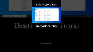 💀 Destroying Windows vs Linux – The Ultimate Meme Showdown! #tech  #shorts