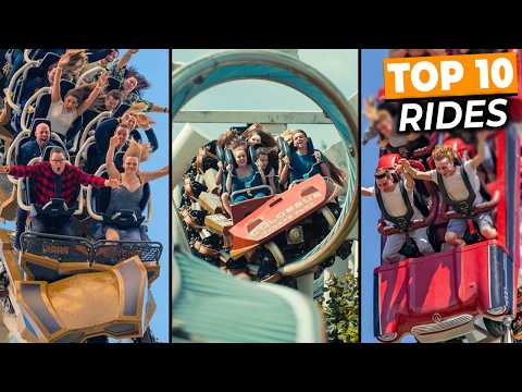 Top 10 Best Rides at THORPE PARK - 2024!