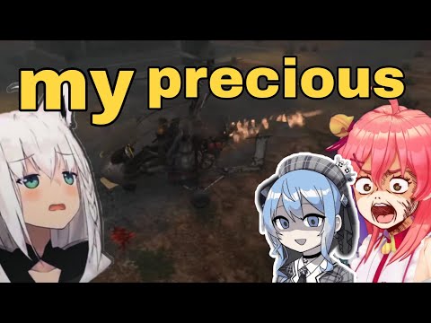 Fubuki Regret Lending Her Precious Toy To Micomet | 7DTD [Hololive/Sub]