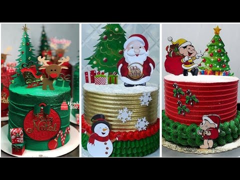 2023! Christmas Cake Designs/Latest Christmas Cake Designs