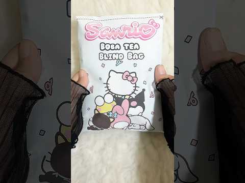 Sanrio Boba Tea 🧋 Blind Bag #blindbag #asmr #squishy #unboxing #sanrio #boba #craft