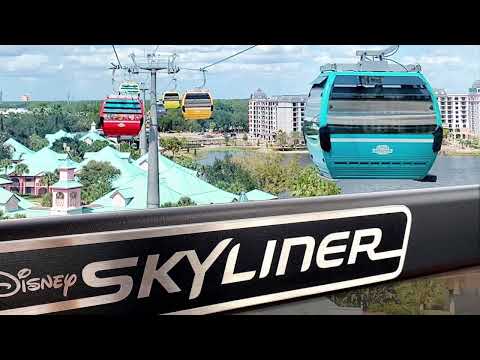 Disney skyliner audio Pop Century /Art of Animation to Caribbean Beach