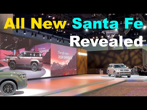 Hyundai All-New Santa Fe Revealed at LA Auto Show