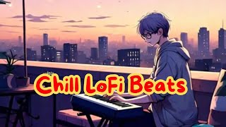 LoFi Beats | Smooth Piano & Distant City Sounds for Relaxation