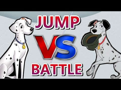 Jump battle | 101 Dalmatians | Kids jumping games