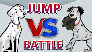 Jump battle | 101 Dalmatians | Kids jumping games