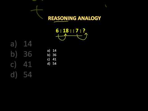 Shortcut tricks #62 Analogy #rrbalp #rrbalp2024 #mathstricks #viral #easymaths #aptitude