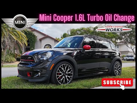 DIY Mini Cooper 1.6L 4 Cyl Turbo Oil Change