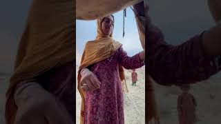 woman daily life Camel #traditional #traditionallifepakistan #subscribers #camel #indain