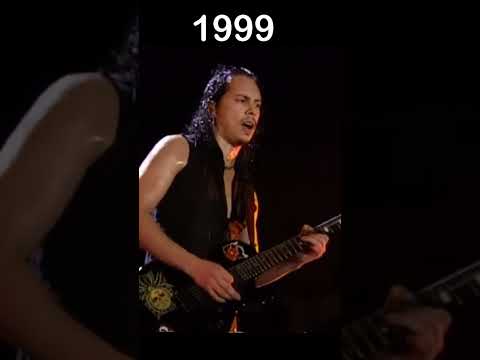 Kirk Hammett on Fire in 1999 #shorts