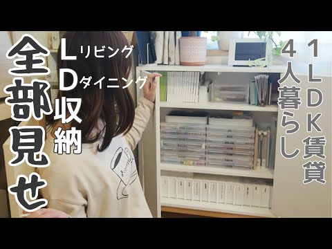 1LDKのうちLDの収納公開ルームツアー【ズボラ主婦/vlog】