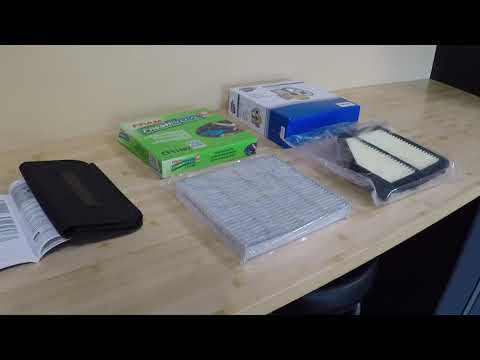 Honda HRV Engine Air Filter & Cabin Air Filter replacement