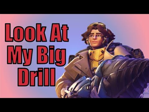 Me and my big drill at it again  - Overwatch 2 night