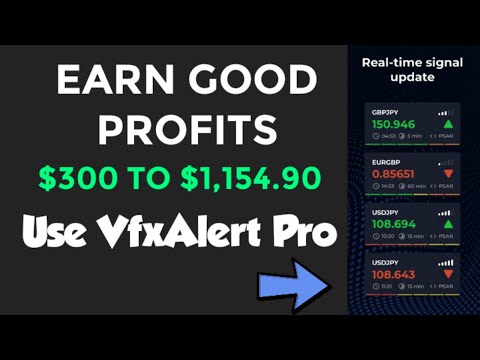 Earn Good Profit in Quotex - $300 to $1,154.90 Use VFXAlert Pro - Best vfxAlert 2023