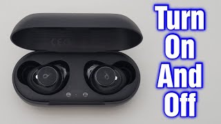 Soundcore By Anker Life A1 Earbuds – How To Turn On & Off