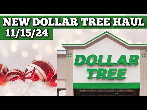 NEW DOLLAR TREE HAUL 11/15/24