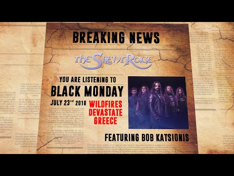 THE SILENT RAGE - Black Monday ft. Bob Katsionis (Lyric Video)